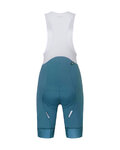 RIVANELLE Rövid kerékpáros nadrág kantárral - ACTIVE ELITE - zöld/fehér