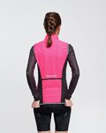 RIVANELLE Kerékpáros mellény - WIND/RAIN LADY - rózsaszín