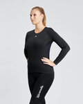 RIVANELLE Hosszú ujjú kerékpáros póló - WINTER BASE LAYER - fekete