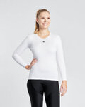 RIVANELLE Hosszú ujjú kerékpáros póló - WINTER BASE LAYER - fehér