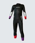 ZONE3 Kerékpáros overall - ADVENTURE WETSUIT  - fekete
