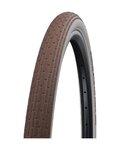 SCHWALBE külső abroncs  -  FAT FRANK 28x2.00 (50-622) TWINSKIN K-GUARD - barna