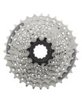 SHIMANO kazetta - CASSETTE HG201 9 11-32 - ezüst