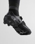 SHIMANO Kerékpáros kamásli cipőre - DUAL SOFTSHELL TOE - fekete