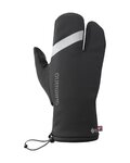 SHIMANO Kerékpáros kesztyű hosszú ujjal - WINDSTOPPER PRIMALOFT 2x2 - fekete