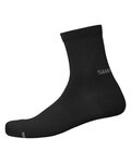 SHIMANO Klasszikus kerékpáros zokni - PERFORMANCE MID - fekete