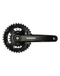 SHIMANO hajtókarok és átalakítók - ALTUS 175mm 36/22 - fekete