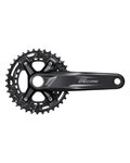 SHIMANO hajtókarok és átalakítók - DEORE M4100 175mm 36/26 - fekete