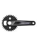 SHIMANO hajtókarok és átalakítók - DEORE M6120 175mm 30 - fekete