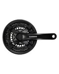 SHIMANO hajtókarok és átalakítók - TOURNEY TY501 170mm 42/34/24 - fekete