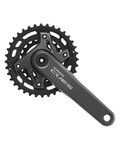 SHIMANO hajtókarok és átalakítók - CUES U6000-2 175mm 36/22 - fekete