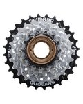SHIMANO fogaskeréksor - TZ510 6 - ezüst/fekete