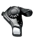 SHIMANO váltókar - TX30 RIGHT 6 - fekete