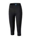SHIMANO 3/4-es kerékpáros nadrág kantár nélkül - MIZUKI 3/4 - fekete