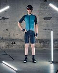 SHIMANO Rövid kerékpáros nadrág kantárral - EVOLVE PERFORMANTE - fekete
