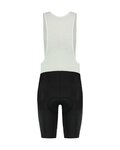 SHIMANO Rövid kerékpáros nadrág kantárral - INIZIO - fekete