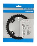 SHIMANO lánckerék - CHAINRING M361 38 - fekete