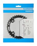 SHIMANO lánckerék - DEORE M590 36 - fekete