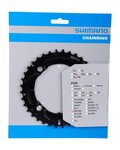 SHIMANO lánckerék - DEORE M617/627 36 - fekete
