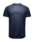 POC Rövid ujjú kerékpáros póló - REFORM ENDURO TEE - kék