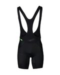POC Rövid kerékpáros nadrág kantárral - ULTIMATE VPDS - fekete