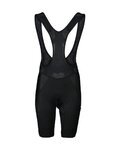 POC Rövid kerékpáros nadrág kantárral - ULTIMATE VPDS - fekete