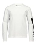 POC Hosszú ujjú kerékpáros póló - TEE LS JR - fehér