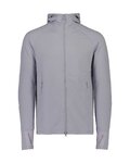 POC póló - MERINO ZIP HOOD - szürke
