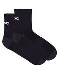 POC Kerékpáros bokazokni - CADENCE ROAD SHORT SOCKS - fekete
