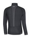 GORE Kerékpáros szélálló dzseki - R3 PARTIAL GWS - fekete