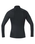 GORE Hosszú ujjú kerékpáros póló - M BL THERMO TURTLENECK - fekete