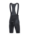 GORE Rövid kerékpáros nadrág kantárral - C3 - fekete