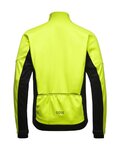 GORE Kerékpáros dzseki béléssel - C3 WINDSTOPPER® - sárga/fekete