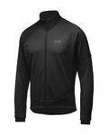 GORE Kerékpáros dzseki béléssel - C3 WINDSTOPPER® - fekete