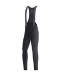 GORE Hosszú kerékpáros nadrág kantárral - C3 THERMO - fekete