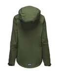 GORE Kerékpáros vízálló esőkabát - ENDURE WMN - zöld