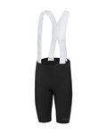 GORE Rövid kerékpáros nadrág kantárral - DISTANCE - fekete