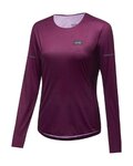 GORE Hosszú ujjú kerékpáros póló - CONTEST WMN - lila