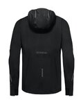 GORE Kerékpáros szélálló dzseki - CONCURVE GORE-TEX - fekete