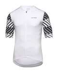 GORE Rövid ujjú kerékpáros mez - SWIFTRIDE OPTICAL - fehér/fekete