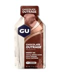 GU Kerékpáros táplálékkiegészítő - ENERGY GEL 32 G CHOCOLATE OUTRAGE