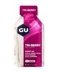 GU Kerékpáros táplálékkiegészítő - ENERGY GEL 32 G TRI BERRY