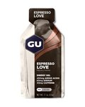 GU Kerékpáros táplálékkiegészítő - ENERGY GEL 32 G ESPRESSO LOVE