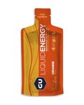 GU Kerékpáros táplálékkiegészítő - LIQUID ENERGY GEL 60 G ORANGE