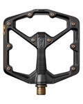 CRANKBROTHERS pedál - STAMP 11 LARGE - fekete/arany