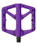 CRANKBROTHERS pedál - STAMP 1 LARGE - lila
