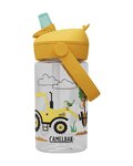 CAMELBAK Kerékpáros palack vízre - THRIVE FLIP STRAW KIDS 0,4l - áttetsző/sárga