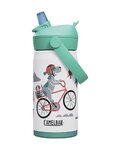 CAMELBAK Kerékpáros palack vízre - THRIVE FLIP STRAW KIDS VSS 0,35 L - fehér/színes