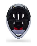 BELL Kerékpáros sisak - FULL-AIR MIPS - fehér/fekete