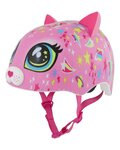 BELL Kerékpáros sisak - ASTRO CAT - rózsaszín